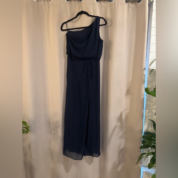 Adrianna Blue Formal  One-Shoulder Dress - Picture 3 of 9